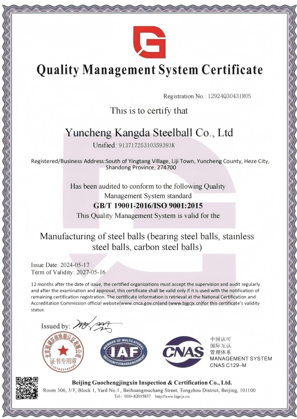 ISO9001 Certified Condar Factory producerar ROH och når testade stålbollar, välkommen att köpa!